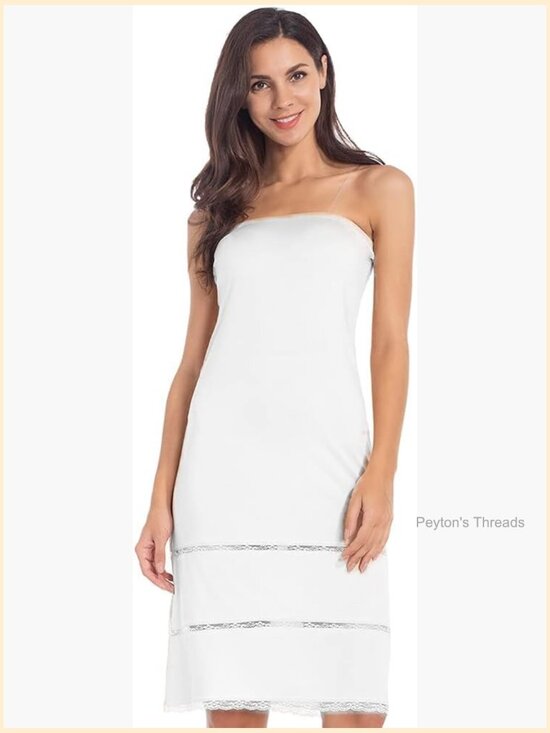 Other - Strapless Full Slip with Invisible Straps for Under Dresses